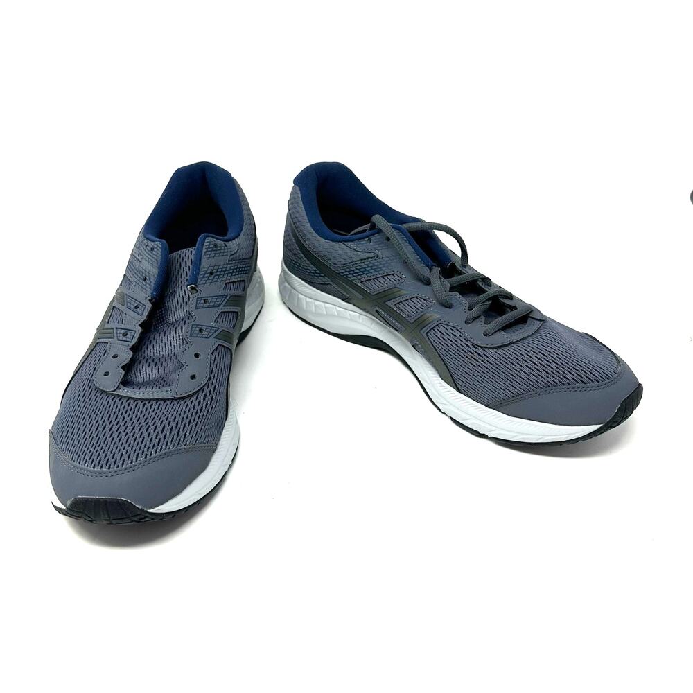 Asics Everyday Comfort Size 10.5 Sneaker Gray Lace Up Running Foam Sole Athletic